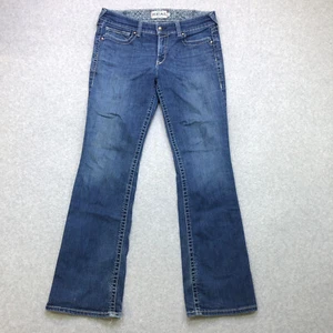 Ariat Jeans Women's 32L Blue R.E.A.L. Mid Rise Stretch Original Boot Cut Denim - Picture 1 of 20