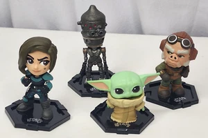 Funko Mystery Mini Star Wars Mandalorian lote de 4 - Imagen 1 de 6