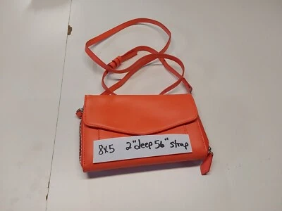 Bandolera Vera Bradley de Cuero Hipster Correa Ajustable Cremallera Foto 1 de 4