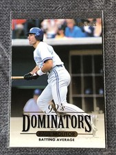 1994 Donruss 90's Dominators Batting Average Paul Molitor Toronto Blue Jays #3