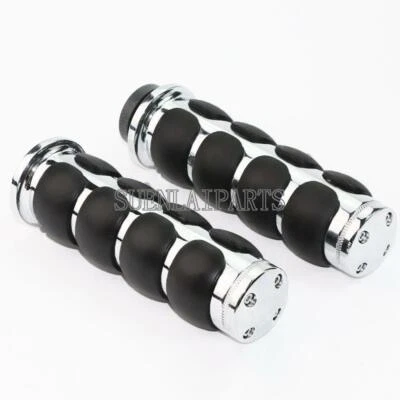 Хромированные ручки для руля 1 дюйм для Yamaha Raider Road Star XV 1600 1700 1900 - Изображение 1 из 4