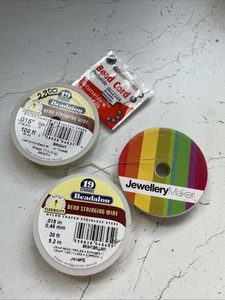 Small Beading Wire Bundle For Jewellery Making Crafts - Picture 1 of 2