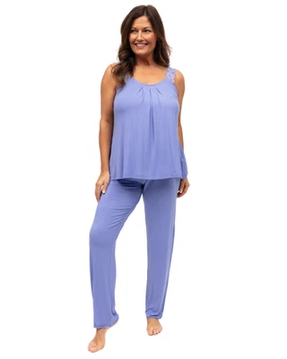 Cyberjammies Nora Rose Angelina Pyjama Set Sleeveless Comfortable Nightwear 2210 - Image 1 of 4