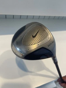 Nike Forged Titanium Blue 10.5 Driver RH 46" Nike Graphite Regular Flex Mid Kick - Picture 1 of 11