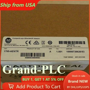 New AB 1769-AENTR Compactlogix Ethernet/IP Adapter 1769AENTR  US Free Tax - Picture 1 of 1