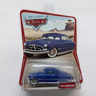 Pixar Disney 2005 Cars Doc Hudson Mattel 12 car Back Fillmore Foto 1 de 4