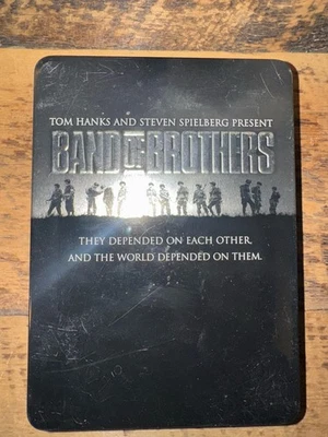 Band of Brothers DVD  6-Disc Set HBO Complete Series Steel book Tin Case Foto 1 de 4
