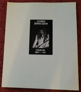 ALICE COOPER MAGAZINE - Glen Buxton Memorial Weekend Aug 1-3 2003 - Picture 1 of 2