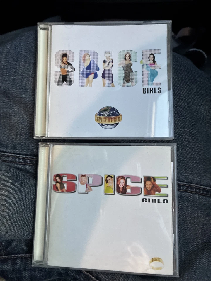 Lot of 2 SPICE GIRLS CDs - Spice & Spiceworld - Image 1 of 4
