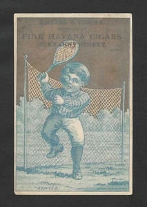 c1880's Shrier & Crane Tobacco Card - Havana Cigars, Snuff - San Francisco, CA - Picture 1 of 2