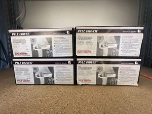 4 Vintage Boxed Pyle Driver 10" Speakers - Picture 1 of 8