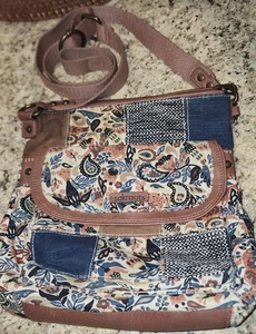 Sakroots Paisley Boho Medium Crossbody Shoulder Purse Colorful Art To Wear NWOT - Picture 1 of 12