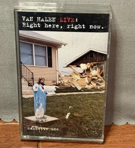 Van Halen LIVE: Right Here, Right Now. Cassette VG+ - Picture 1 of 5