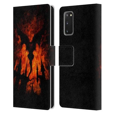 OFFICIAL CHRISTOS KARAPANOS HORROR 3 LEATHER BOOK CASE FOR SAMSUNG PHONES 1 - Image 1 of 4