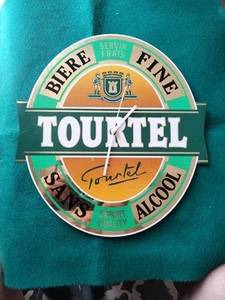 Tourtel Advertising Clock Sign. - Imagen 1 de 5