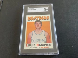 1971 TOPPS BASKETBALL #2224 LOUIE DAMPIER RC SGC 5 EX - Picture 1 of 10