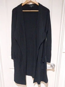 PORTMANS, Size S, Open Front, Assymetric, Cardigan, Black - Picture 1 of 8