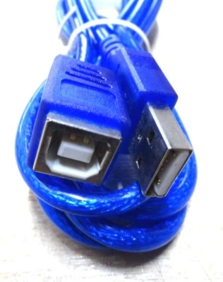 USB A male to USB B female 1.75m USB2  - Image 1 of 2