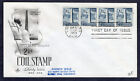 1959 Stamp #1056 Bunker Hill Monument Strip of 4 FDC Artcraft