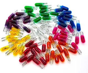 10x T5 W1,2W 12V 1.2W W2x4,6D Glühlampe Tachobeleuchtung Cockpit Auto Techline - Bild 1 von 80