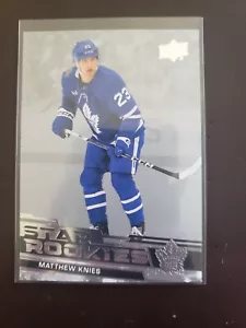 2023-24 Matthew Knies Star Rookies Upper Deck Hockey Toronto Maple Leafs - Picture 1 of 2