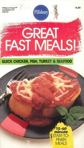 Pillsbury Great Fast Meals Cookbook 1987 15 Min Menus Quick Lean Healthy Light - Picture 1 of 7