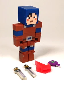 Minecraft Dungeons Hex Action Figure Complete Mojang Mattel 3.25 Loose - Picture 1 of 8