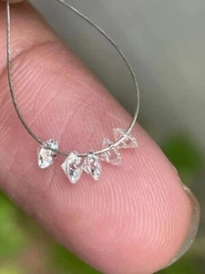 Genuine Round Lab Grown Diamond, Brilliant Cut Gemstone Jewelry, 3-7mm 10 Pieces - Picture 1 of 5