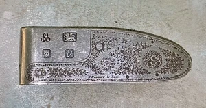 James Purdey & Sons Sterling Silver Money Clip, Hallmarked London 1984 - Picture 1 of 14