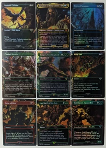 FOIL Isengard Destroyed Magic the Gathering Lord of Rings MTG COMPLETE Scene Set - Picture 1 of 8