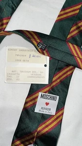 Cravatta Moschino 100% Seta - Imagen 1 de 5