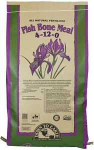 Down To Earth Organic Fish Bone Meal 4-12-0 All-Natural Fertilizer, 25 lbs - Picture 1 of 8