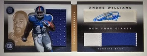 Andre Williams 2014 Playbook Booklet Signatures Gold Rookie #162 Auto RC /99 - Picture 1 of 5