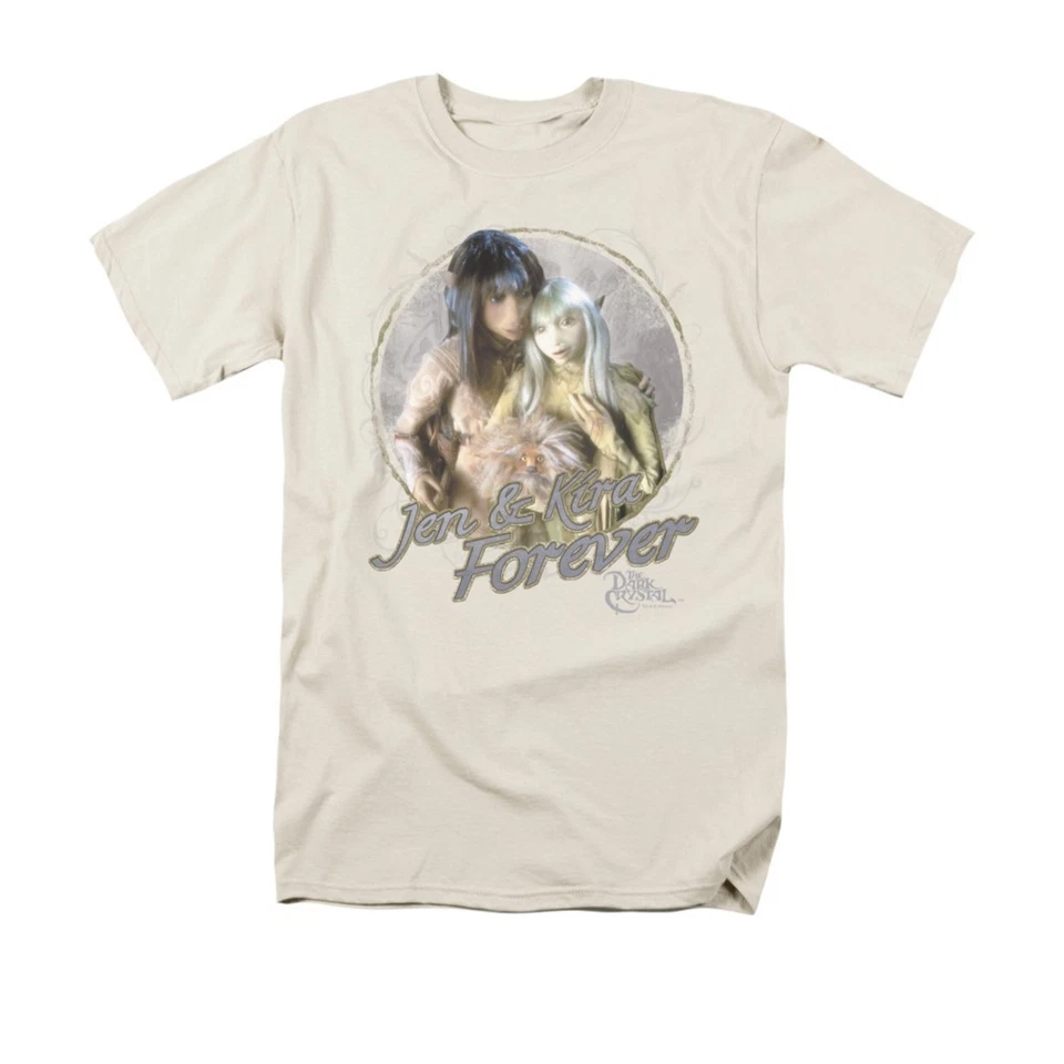 Camiseta gráfica Dark Crystal Jen & Kira con licencia para hombre adulto SM-3XL Foto 1 de 1