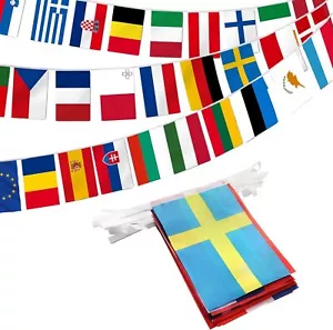 Anley Flagge der Europäischen Union, 28 Länder Wimpelbanner der Europäischen Union - Bild 1 von 7