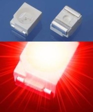 10 LED SMD PLCC-3528 ROSSO