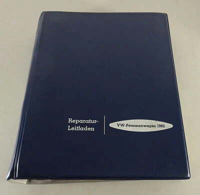 Manual de Taller VW Escarabajo Tipo 11 + Cabrio 15 + Karmann Ghia 14 Von 1960 - Imagen 1 de 4