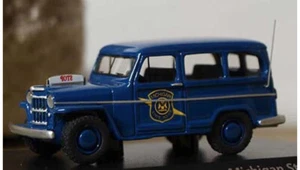 BoS MODELS 87012 – JEEP WILLYS S.W. “POLICÍA DE MICHIGAN” – 1/87 - Imagen 1 de 1