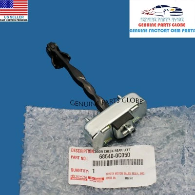 GENUINO OEM TOYOTA 08-21 SEQUOIA|07-21 TUNDRA PUERTA TRASERA IZQUIERDA COMPROBAR 68640-0C050 Foto 1 de 3