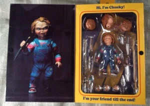 NECA ULTIMATE CHUCKY Action FIGURE Good Guy DOLL Child's Play 4" HORROR Toy NIB - Picture 1 of 22