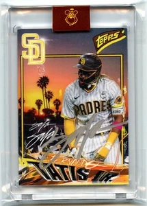 Topps Project70 Fernando Tatis Jr King Saladeen Signed Autographed Silver /50 * - Picture 1 of 3
