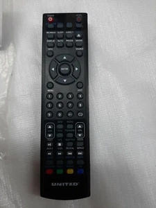 Telcomando Originale UNITED Rc_tvd9195_2526 - Foto 1 di 1