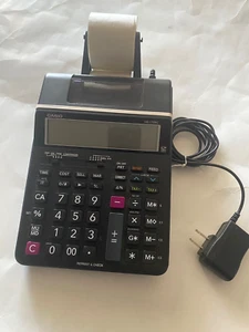 Casio Mini Desktop Printing HR-170RC Calculator Pre Owned - Picture 1 of 1