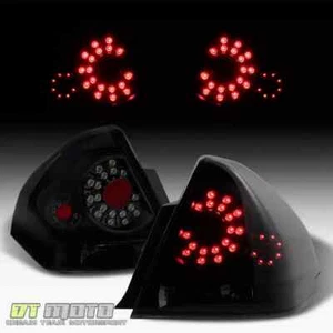 Black Smoked 2006-2013 Chevy Impala LED Tail Lights Brake Lamps Left+Right 06-13 - Picture 1 of 10