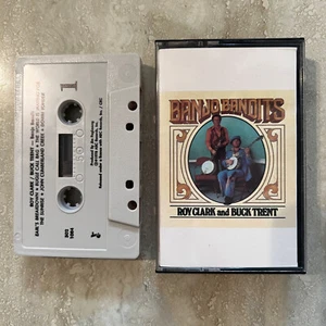 Cassette Roy Clark Buck Trent Banjo Bandits Country 1978 ABC Records Tested - Picture 1 of 2