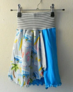 ♥SALE♥Jerseyrock ♥ Kinderrock ♥ Sommer ♥ Neu ♥ Handmade♥ Gr.122-128 ♥ - Bild 1 von 2