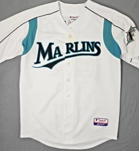 Majestic VTG Miguel Cabrera Florida marlins jersey Large #20 mens authentic - Picture 1 of 18