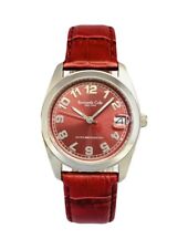 Kenneth Cole New York KC2319 Ladies Stainless Steel Burgan Leather Strap Watch