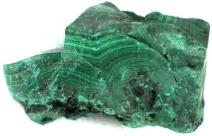 Malachite - Rough - 1.69Kgs - 3.5+ lbs - Africa - Old Stock - Druzy - Picture 1 of 8