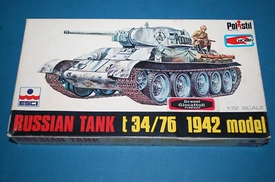 Esci 8032 - Russian Tank T34/76 1942 Model  scala 1/72 - Immagine 1 di 2